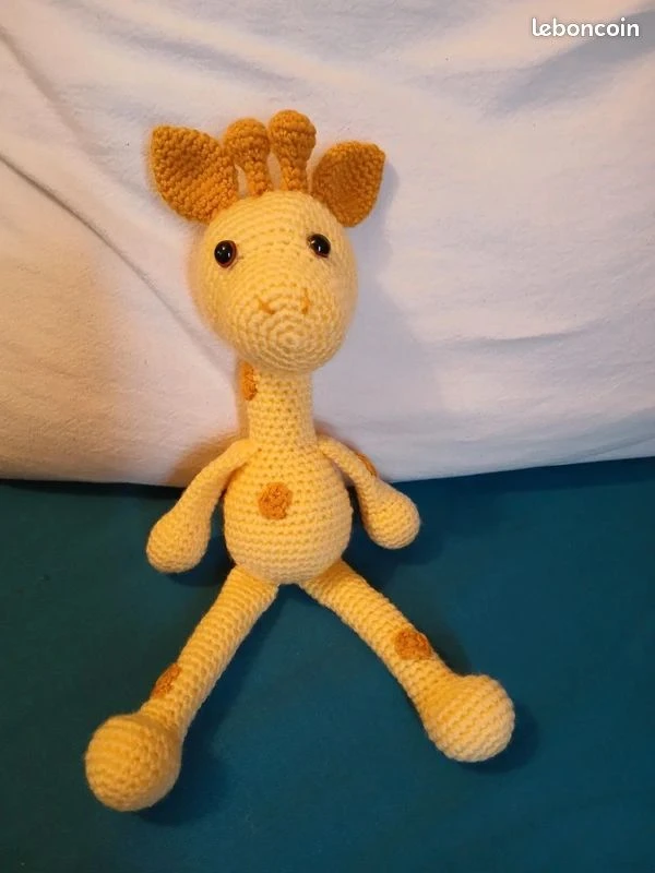 Doudou jirafa de ganchillo – photo 2